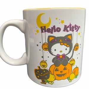 Hello Kitty Halloween Black Cat Mug